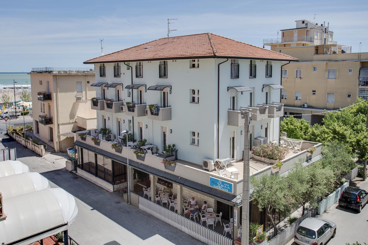 רימיני Hotel Villa Dei Gerani מראה חיצוני תמונה