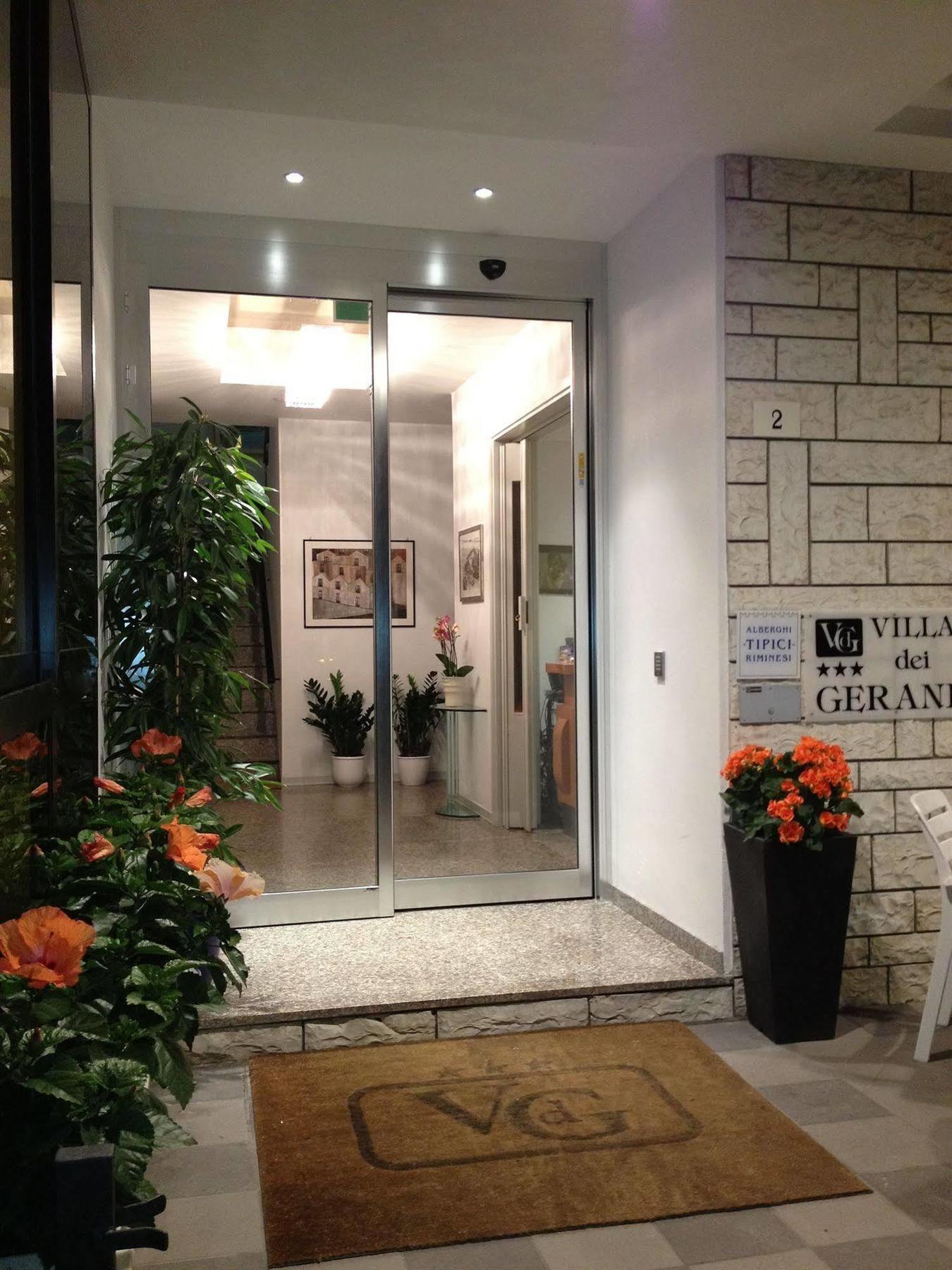 רימיני Hotel Villa Dei Gerani מראה חיצוני תמונה